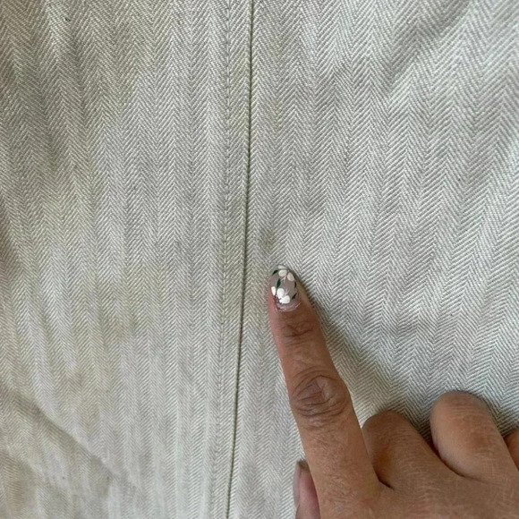 MaxMara Weekend Pencil Skirt Khaki Size 10 - Picture 3 of 6